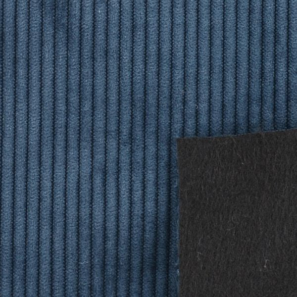 Banane velours bleu marine