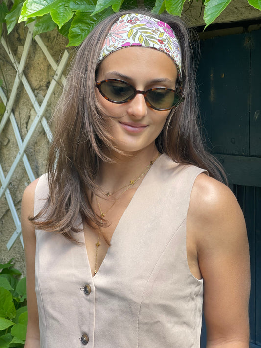 Bandeau fleurs printanières