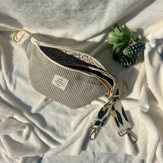 Banane velours beige