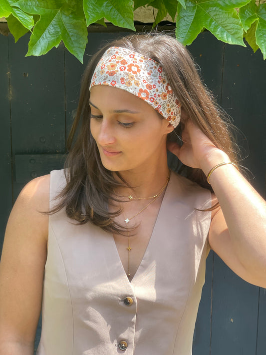 Bandeau fleurs automnales