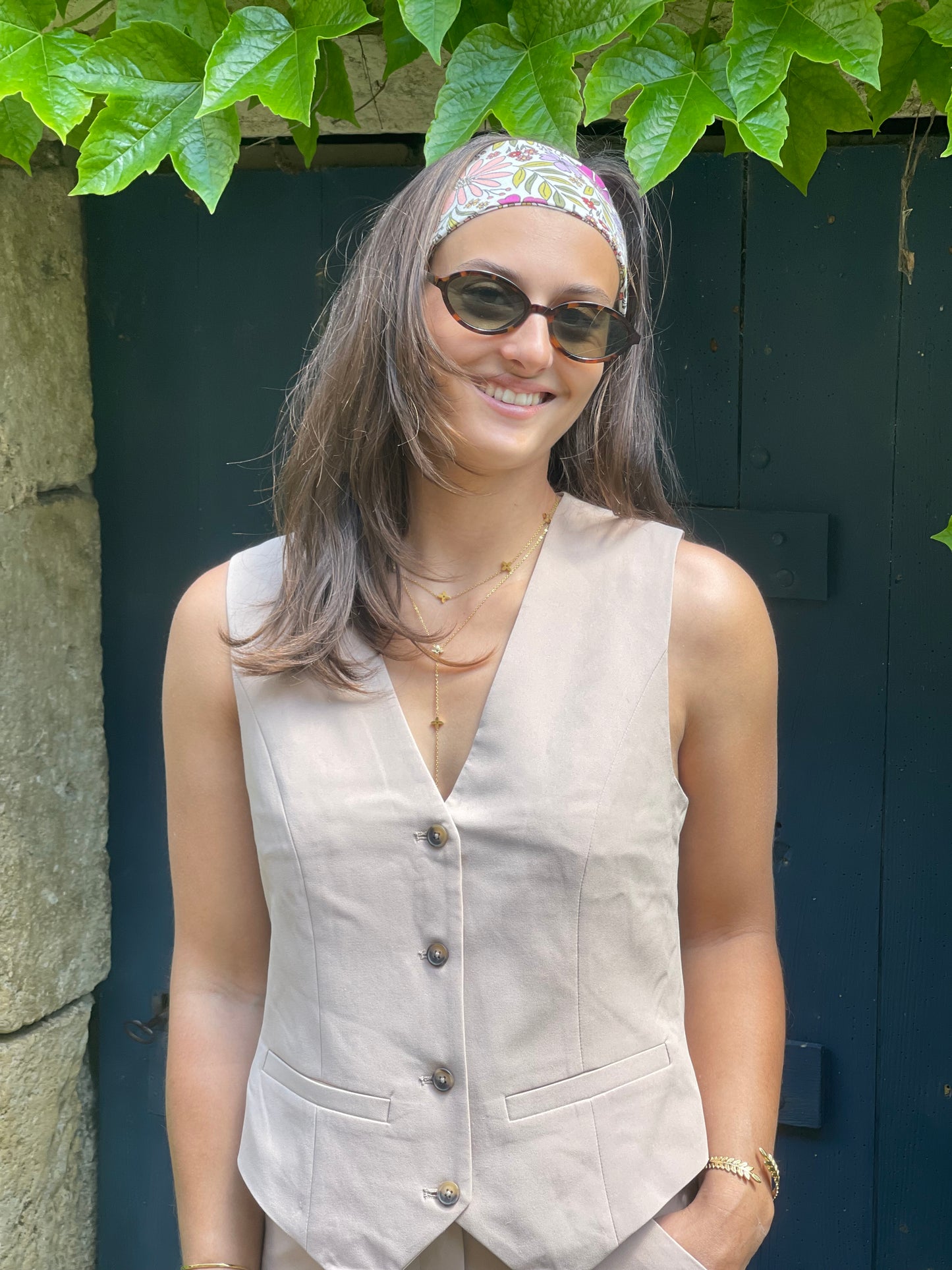 Bandeau fleurs printanières